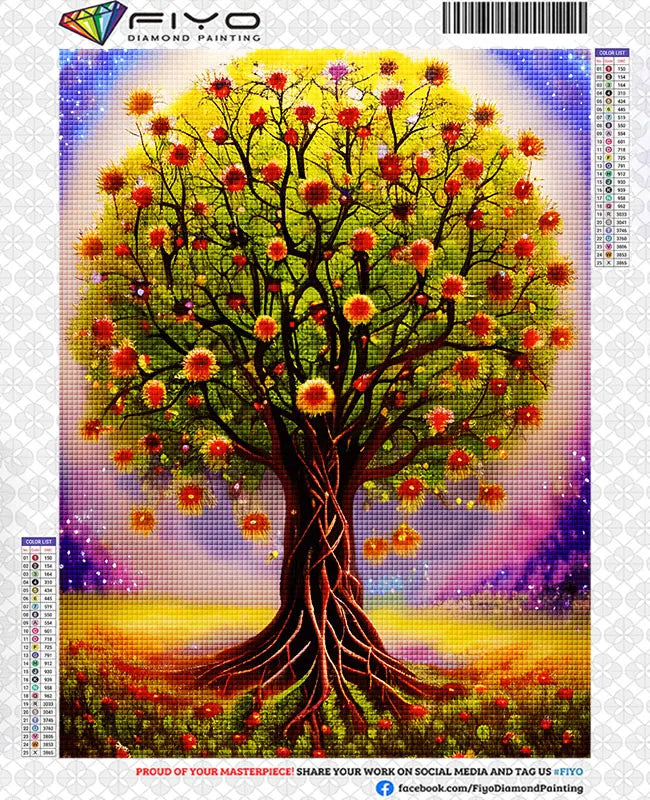 Trees - Diamond Painting